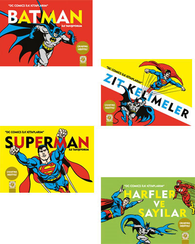 DC Comics Seti (4 Kitap Takım)