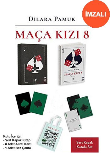 Maça Kızı 8 - 1. Kitap (Ciltli Kutulu Set - İmzalı)