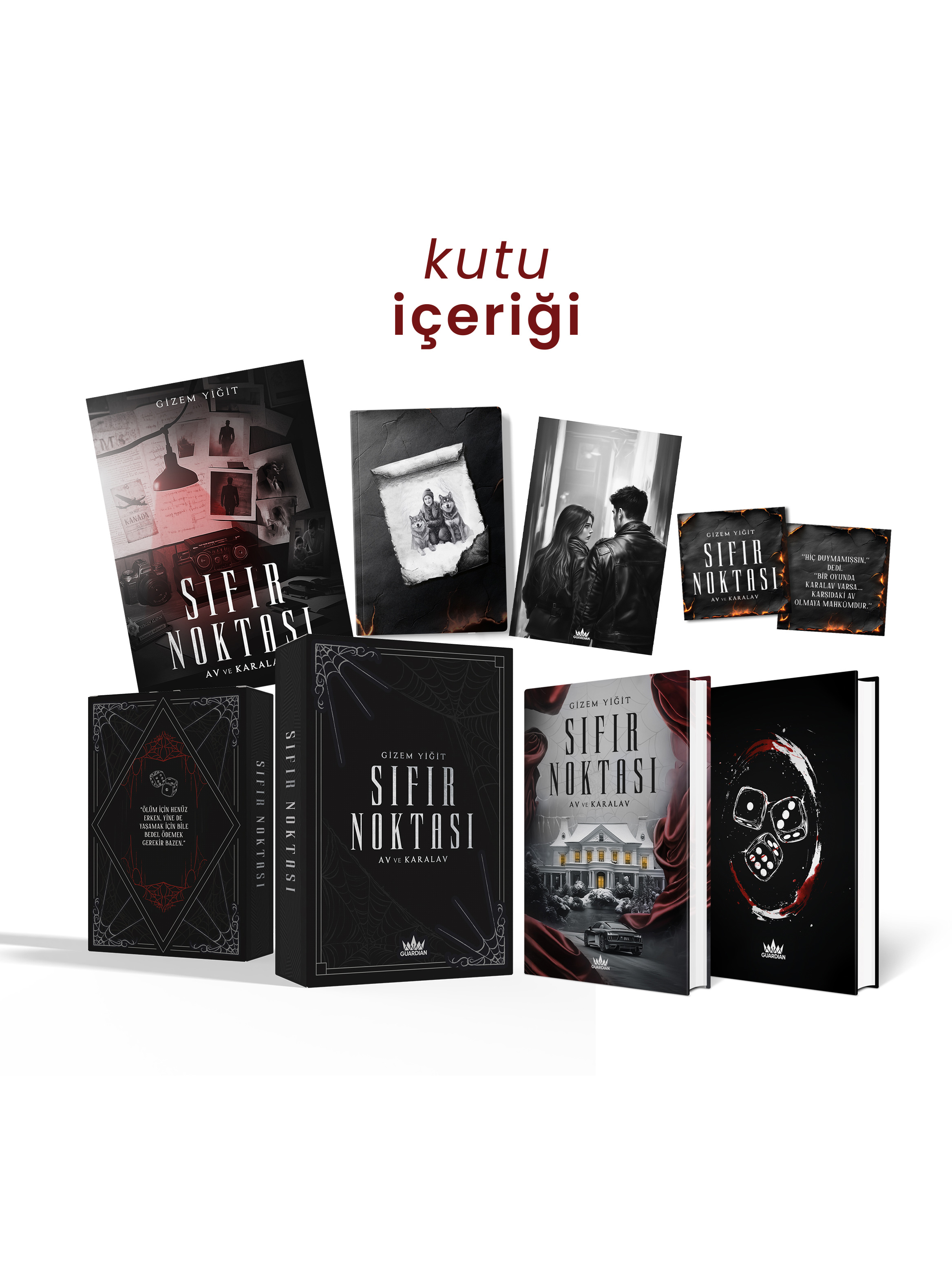 Sıfır Noktası 1 - Av ve Karalav Hediyeli Kutu (Ciltli)