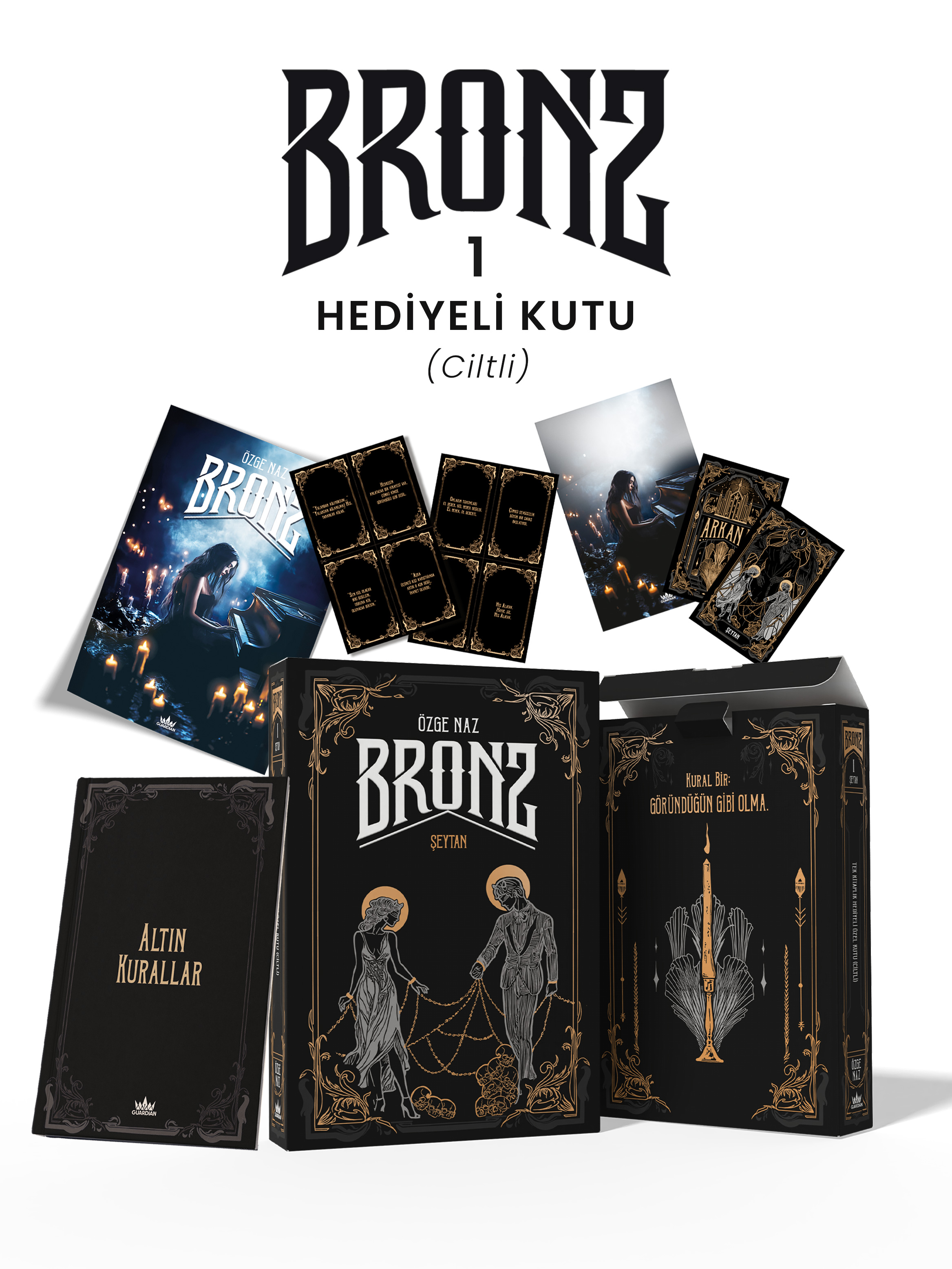 Bronz 1 - Şeytan (Ciltli - Hediyeli Kutu)