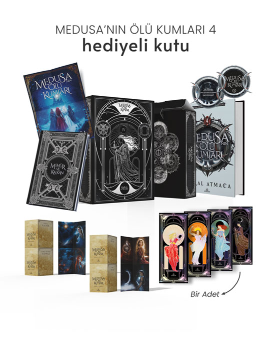 Medusa’nın Ölü Kumları 4 - Hediyeli Kutu (Ciltli)