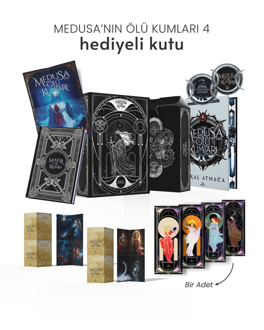 Medusa’nın Ölü Kumları 4 - Hediyeli  Kutu (Yan Boyamalı - Ciltli)