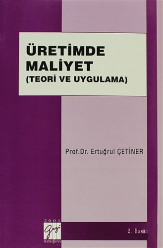 Üretimde Maliyet(Teori ve Uygulama)