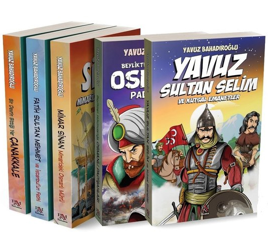 Yavuz Bahadıroğlu Genç Tarih Seti - 5 Kitap Takım Yavuz Bahadıroğlu Genç Tarih Seti - 5 Kitap Takım