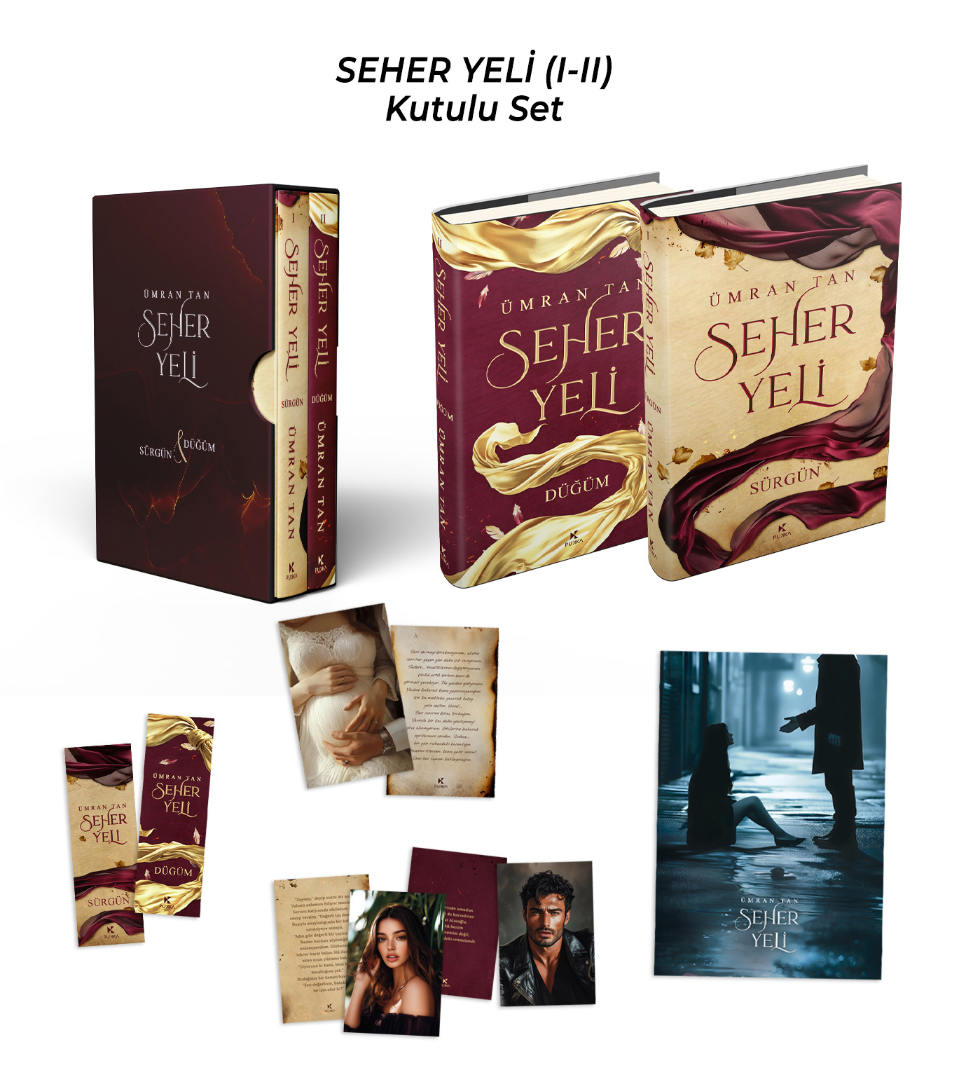 Seher Yeli İki Kitaplı Kutu Set (Ciltli)