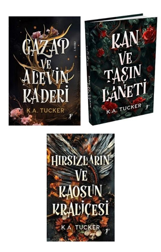 Kader ve Demir Alev Serisi - 3 Kitap Takım (Ciltli)