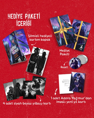 Adora Yağmur - Okuma Günlüğü (Hediye Paketli Rozet Hediyeli)