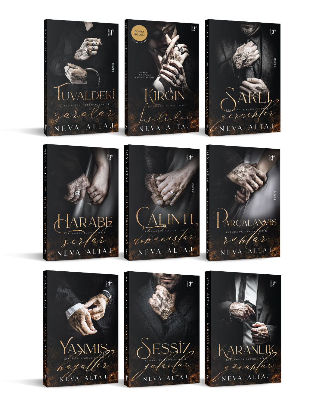 Kusursuzca Kusurlu Serisi - 9 Kitap Takım