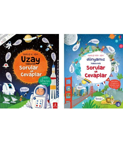 Sorular ve Cevaplar Serisi - Kapakçığı Aç Öğren (Ciltli)