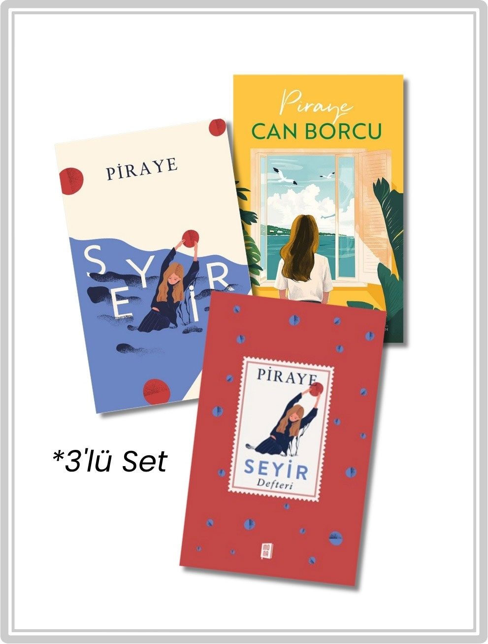 Piraye 3'lü Set