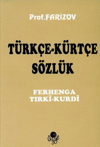 Türkçe Kürtçe Sözlük