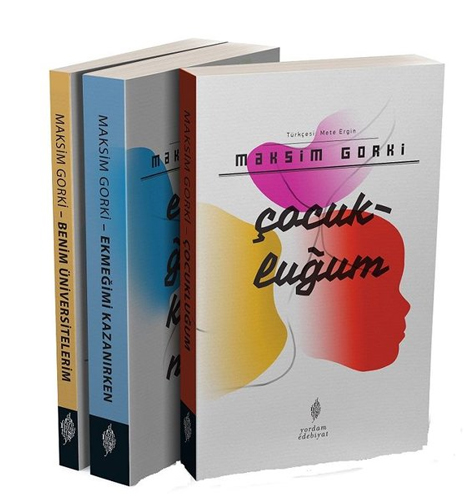 Gorki Otobiyografik Üçleme Seti - 3 Kitap Takım