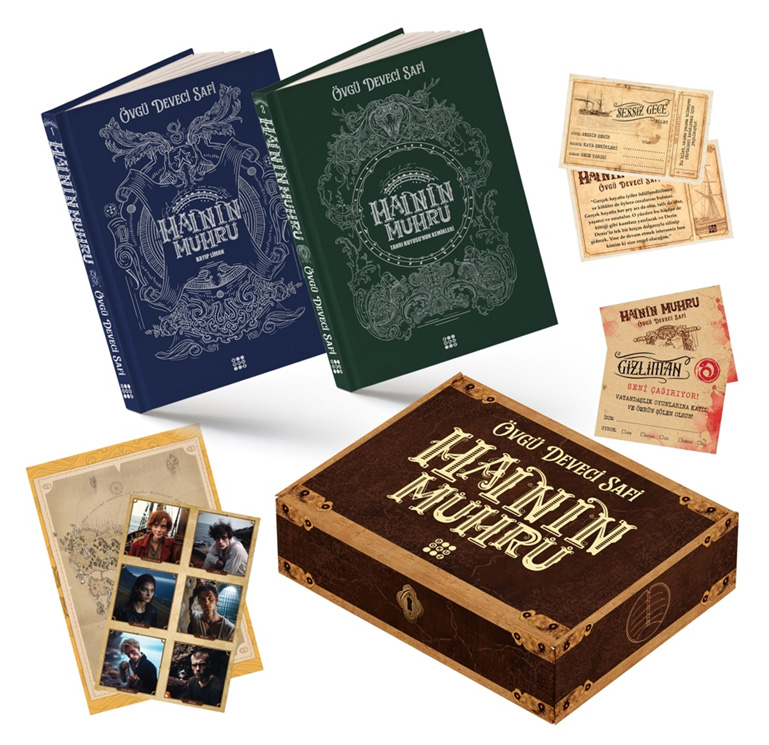 Hainin Mührü Kutulu Set - 2 Kitap Takım (Ciltli)