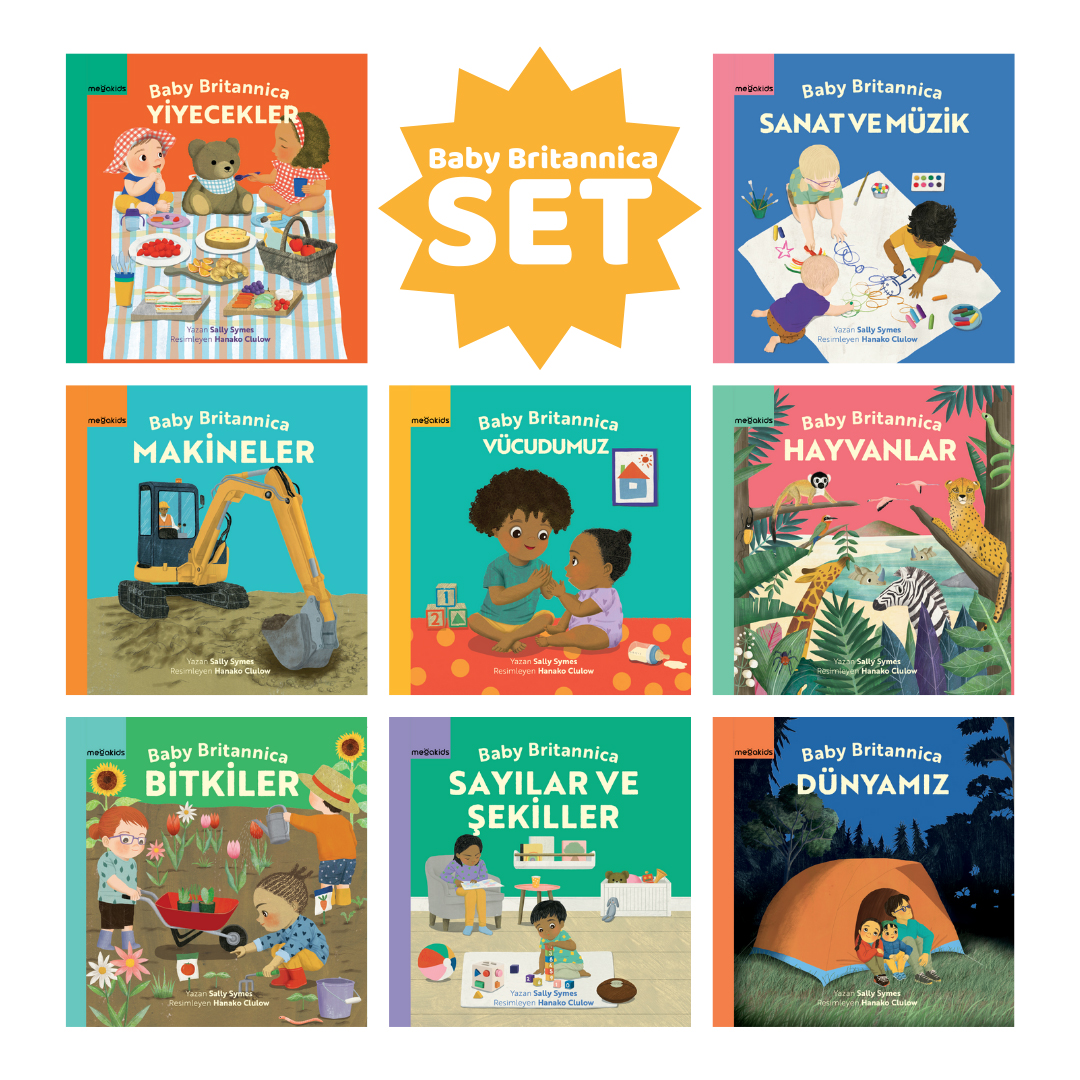 Baby Britannica - 8 Kitap Set (Ciltli)