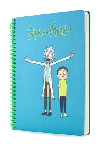 Mabbels Rick And Morty 1 Spiralli Butik Defter
