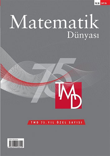 Matematik Dünyası Dergisi Sayı:116