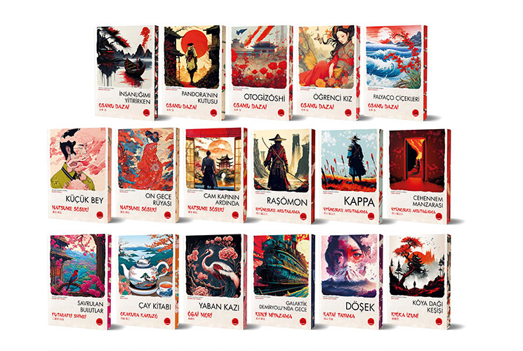 Japon Klasikleri Seti - 17 Kitap Takım