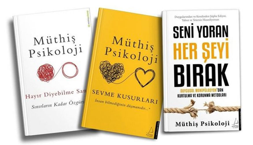Müthiş Psikoloji Seti - 3 Kitap Takım