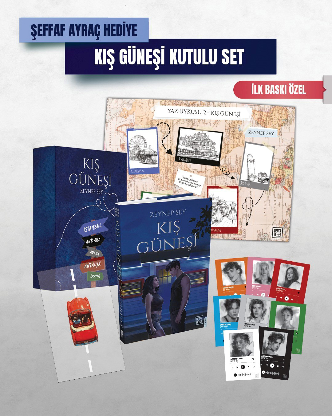 Kış Güneşi Kutulu Set (Ciltli)