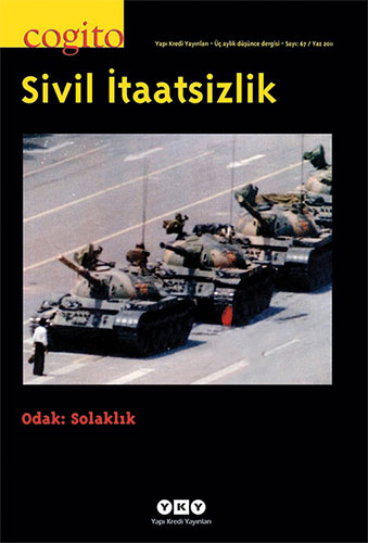 Cogito Sayı: 67 - Sivil İtaatsizlik Cogito Sayı: 67 - Sivil İtaatsizlik