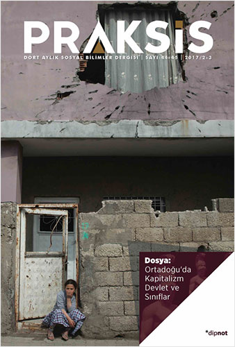 Praksis Sayı: 44-45 - Ortadoğu’Da Kapitalizm Devlet Ve Sınıflar Praksis Sayı: 44-45 - Ortadoğu’Da Kapitalizm Devlet Ve Sınıflar