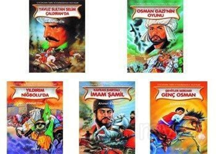 Çocuklara Tarih ve Kahramanlık Hikayeleri - 5 Kitap