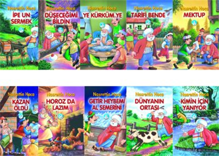 Nasrettin Hoca Dizisi (10 Kitap Takım)