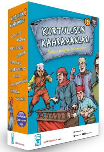 Kurtuluşun Kahramanları 3 - 10 Kitap Takım