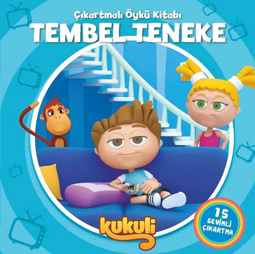 Kukili Tembel Teneke - Çıkartmalı Öykü Kitabı Kukili Tembel Teneke - Çıkartmalı Öykü Kitabı