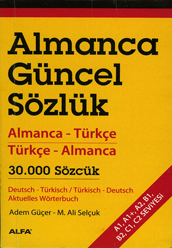 Almanca Güncel Sözlük