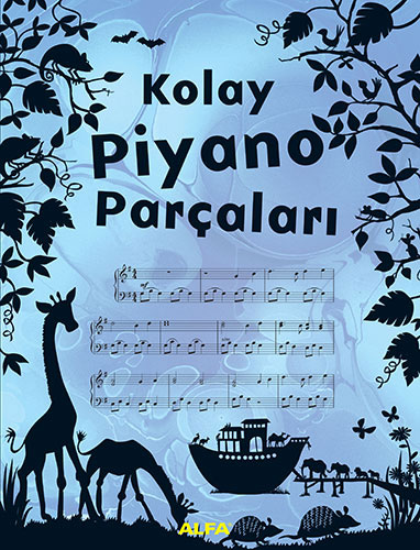 Kolay Piyano Parçaları (Ciltli)