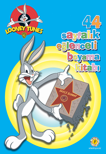 44 Sayfalık Eğlenceli Boyama Kitabı - Bugs Bunny