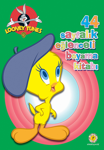 44 Sayfalık Eğlenceli Boyama Kitabı - Tweety