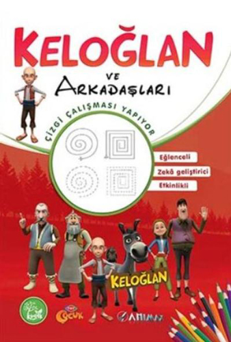 Keloğlan ve Arkadaşları Çizgi Çalışması Yapıyor