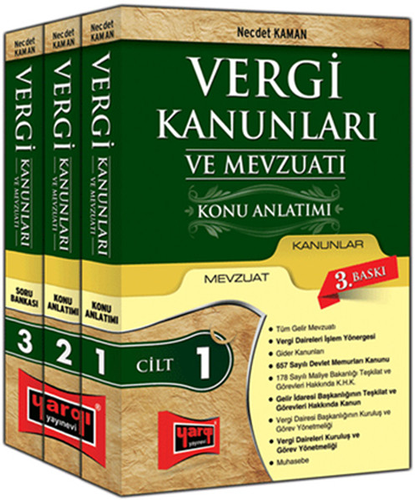 Yargı 2015 Vergi Kanunları Mevzuatı Konu Anlatımlı Set - 3 Kitap Takım