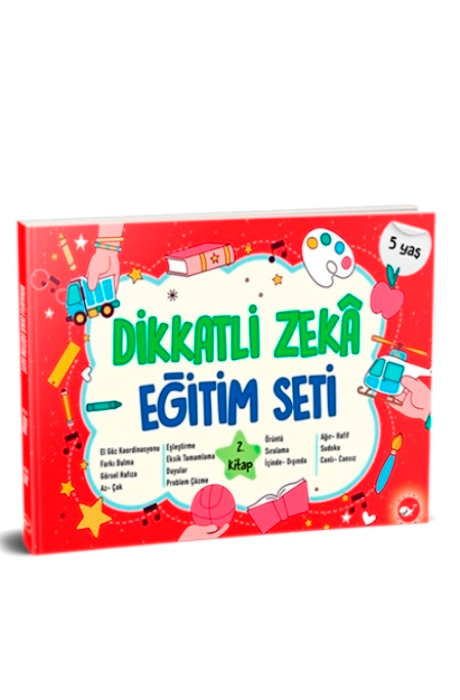 Dikkatli Zeka Eğitim Seti 5 Yaş