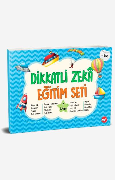 Dikkatli Zekâ Eğitim Seti 2. Kitap (3 Yaş)