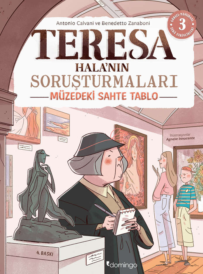 Görsel, Mantıksal ve Bilişsel Beceri Etkinlikleri (7-9 Yaş) - Teresa Hala’nın Soruşturmaları 3 (Çıkartmalı)