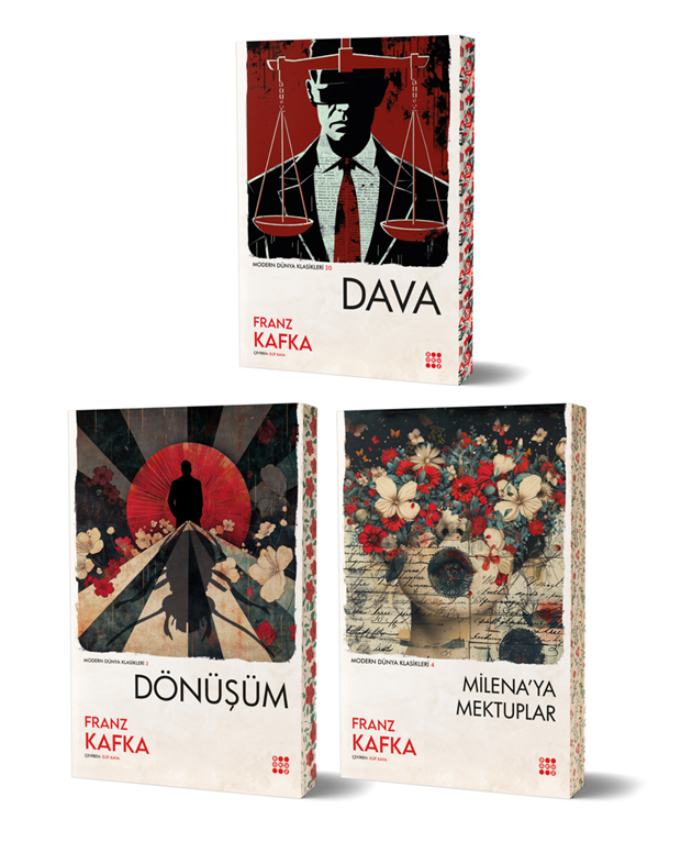 Franz Kafka Seti - 3 Kitap Takım