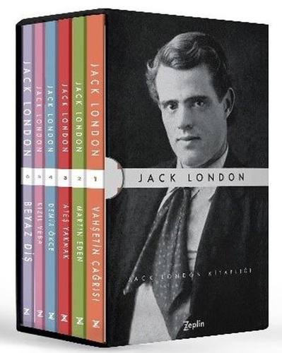 Jack London Seti - 6 Kitap Takım Kutulu Jack London Seti - 6 Kitap Takım Kutulu