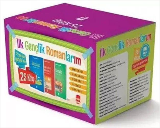 İlk Gençlik Romanlarım Seti - 25 Kitap Takım İlk Gençlik Romanlarım Seti - 25 Kitap Takım