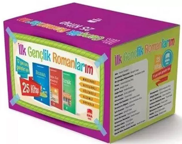 İlk Gençlik Romanlarım Seti - 25 Kitap Takım