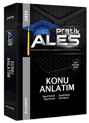 2019 ALES Pratik Konu Anlatım