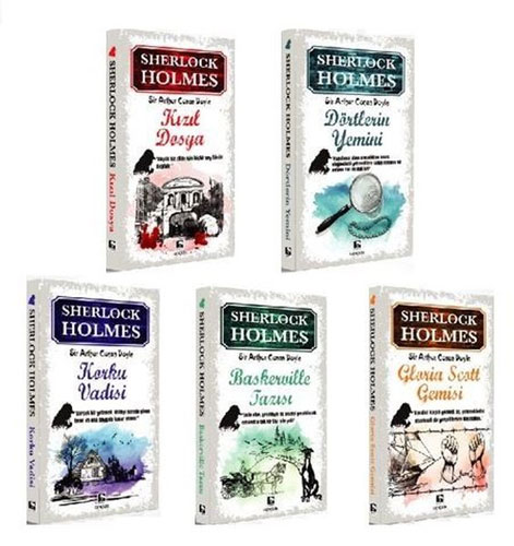Sherlock Holmes Seti - 5 Kitap Takım Sherlock Holmes Seti - 5 Kitap Takım
