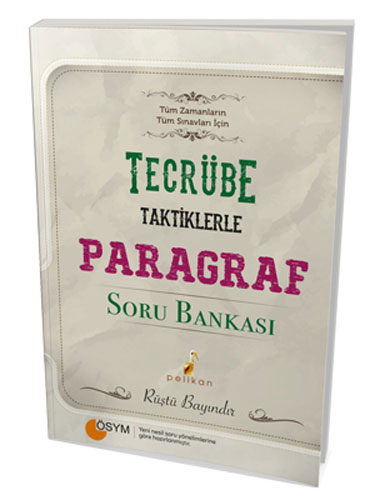 Tecrübe Taktiklerle Paragraf Soru Bankası