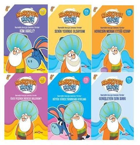 Nasreddin Hoca'yla Zamansız Fıkralar Serisi - 6 Kitap Takım