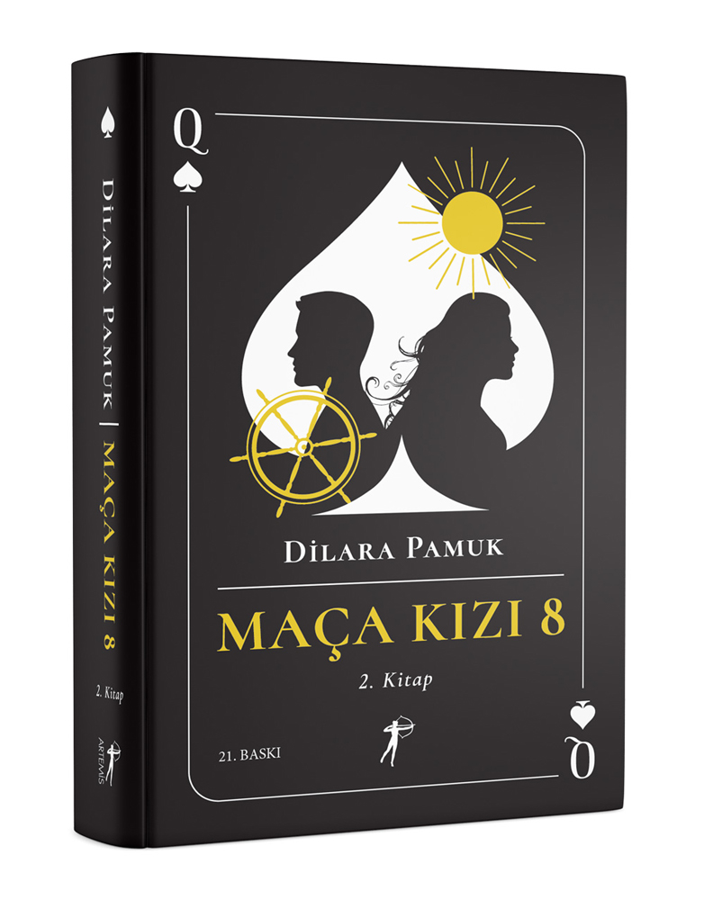 Maça Kızı 8 - 2. Kitap (Ciltli)