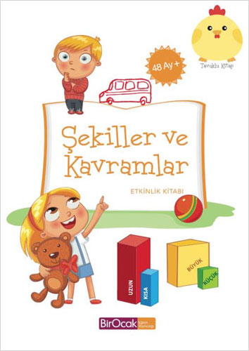 Şekiller ve Kavramlar Etkinlik Kitabı - 48 Ay