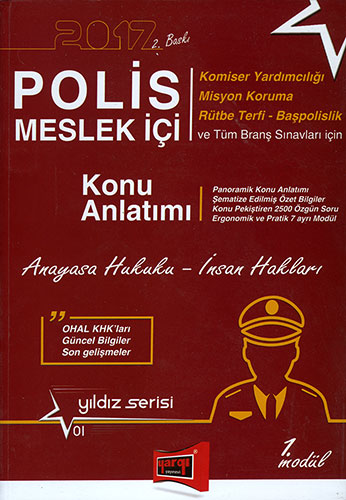 2017 Polis Meslek İçi Sınavlarına Hazırlık Konu Anlatımlı Modüler Set 