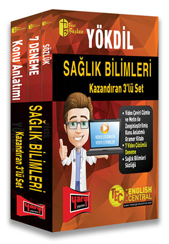 YÖKDİL Sağlık Bilimleri Kazandıran 3’lü Set